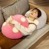 Soft And Cuddly Mushroom Pillow For Home Decor And Kids' Gifts Yellow/grey/pink/green
