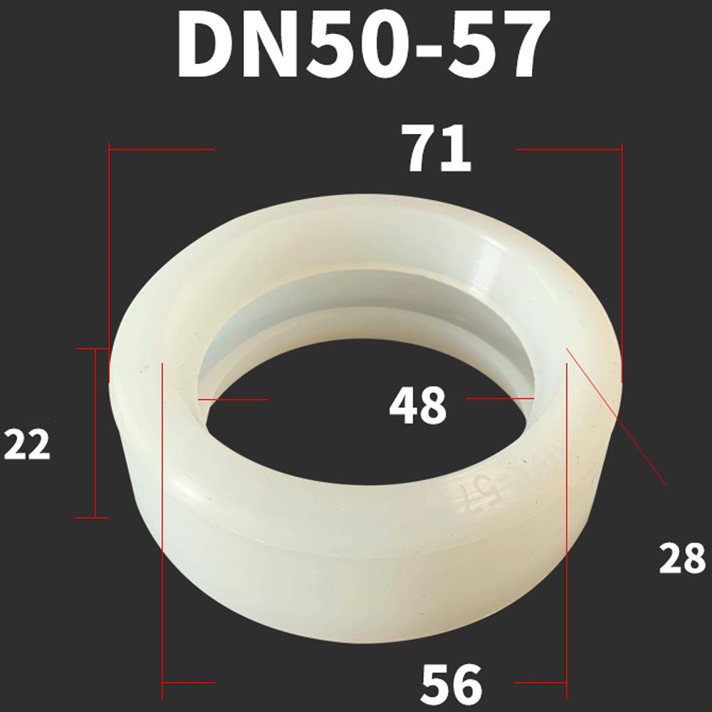 DN0.75-200 VMQ Slicone Rubber Sealing Seal Gasket Strip For Hough Section Coupling Clamp O-shaped groove