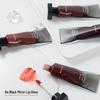 PinkyFocus Dark Mirror Long-Lasting Lip Glaze - Transparent, Non-Fading, Water-Light Finish for Women