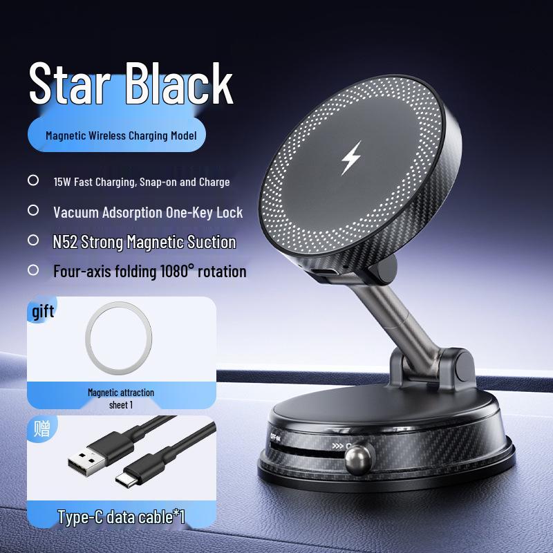 Multifunctional Double-Sided Magnetic Phone Holder for Desktop, Wall, Car, or Mirror Use