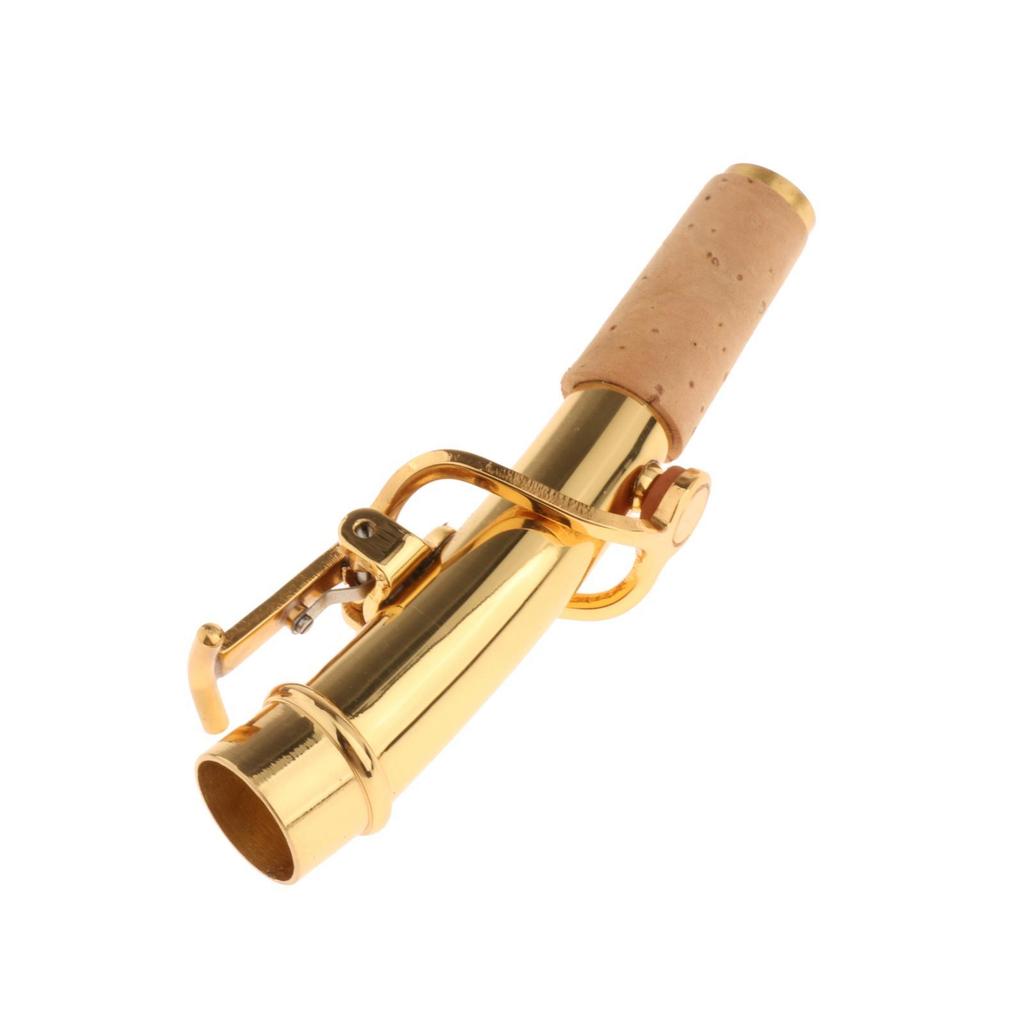 Plated Saxophone Bend Neck for Soprano Musical Instruments Accessories Parts