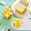 Safe Silicone Ice Lolly Maker With Detachable Stick Creative 6 Compartments Popsicles Tray Ice Cream Making Molds