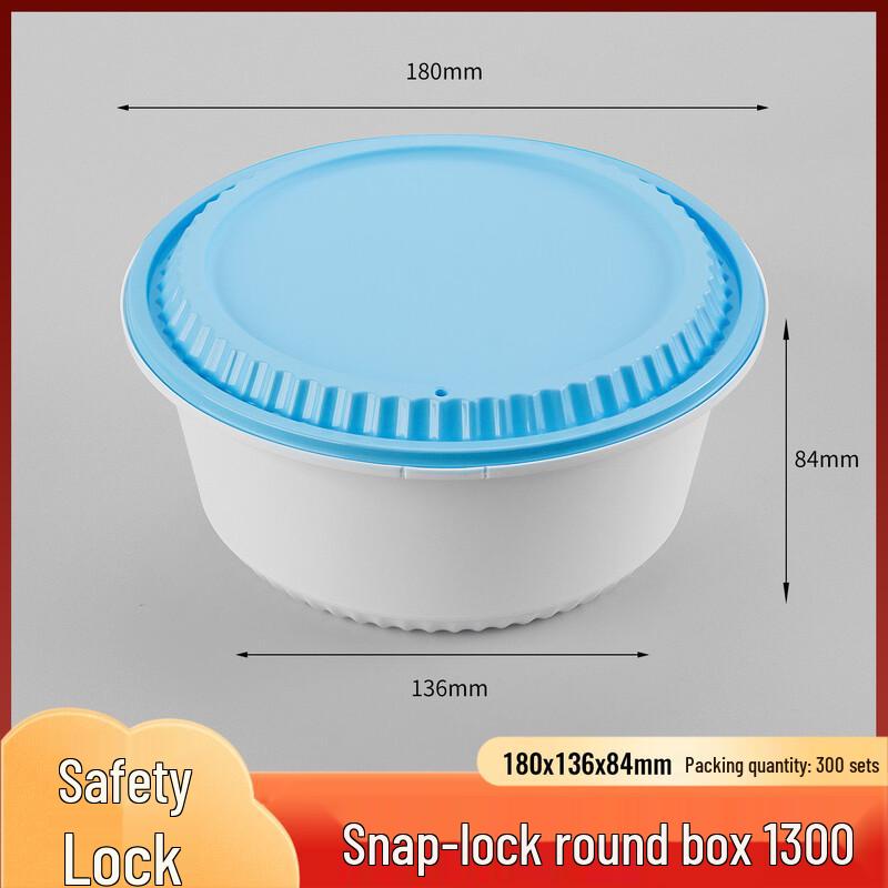 Disposable Wheat Straw Round Takeaway Containers