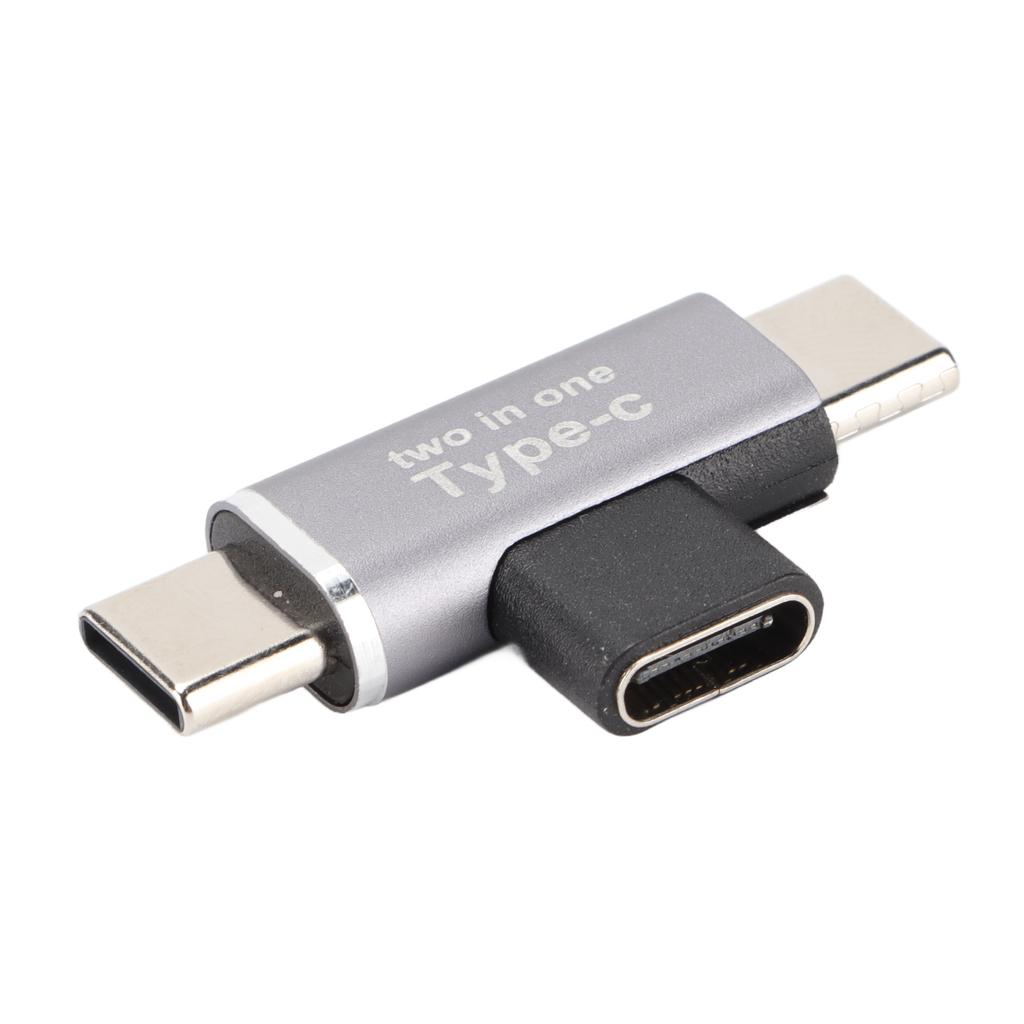 2 In 1 TypeC Female To Micro Male Adapter for IPhone TypeC Mobile Phone Upgarde Accessory(Double TypeC Interface )