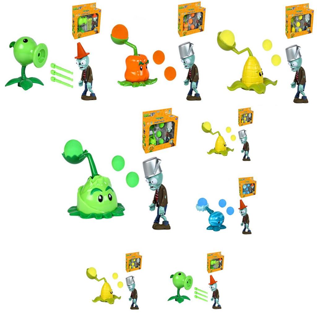 Engaging Plants Vs Zombies Toy Set Featuring Colorful Mini Action Figures For Kids