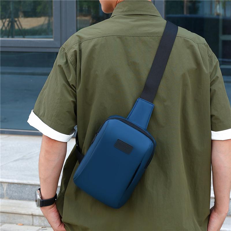 Men Chest Bag Fashion Shoulder Chest Rig Man Sports Crossbody Bags for Male Mini Body Phone Bag Handbag Travel