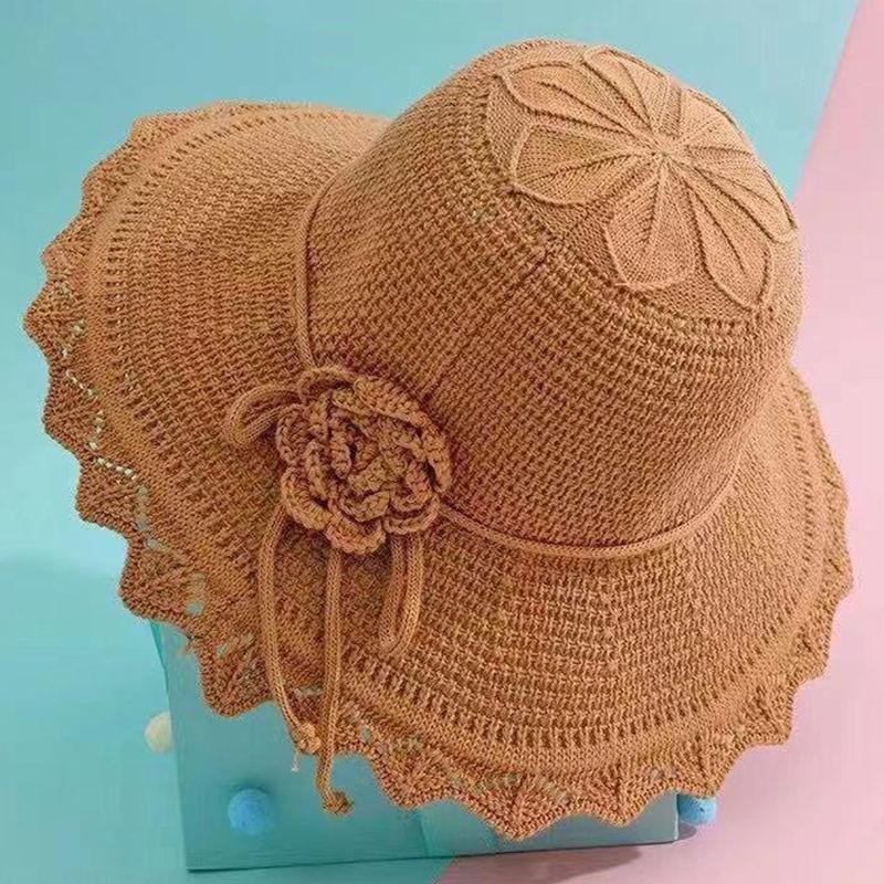Ladies Hat Spring Hat Straw Hat Retro Touraat Women Summer Luffy Helen Kaminski Hat Pink Straw Hat Beach Hat Woman Raffia Hats