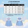 [CREDIBLE] Princess Dress for Children - Luxurious 7-Piece Costume Set - Light Blue (Princess Dress, Ribboned Gloves, Choker, Tiara, Magic Wand,
