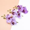 4Pcs/Bundle Home Decoration Accessories Decorative Flowers Wreaths Silk Butterfly Orchid Vases Home Diy Decor Artificial Flowers
