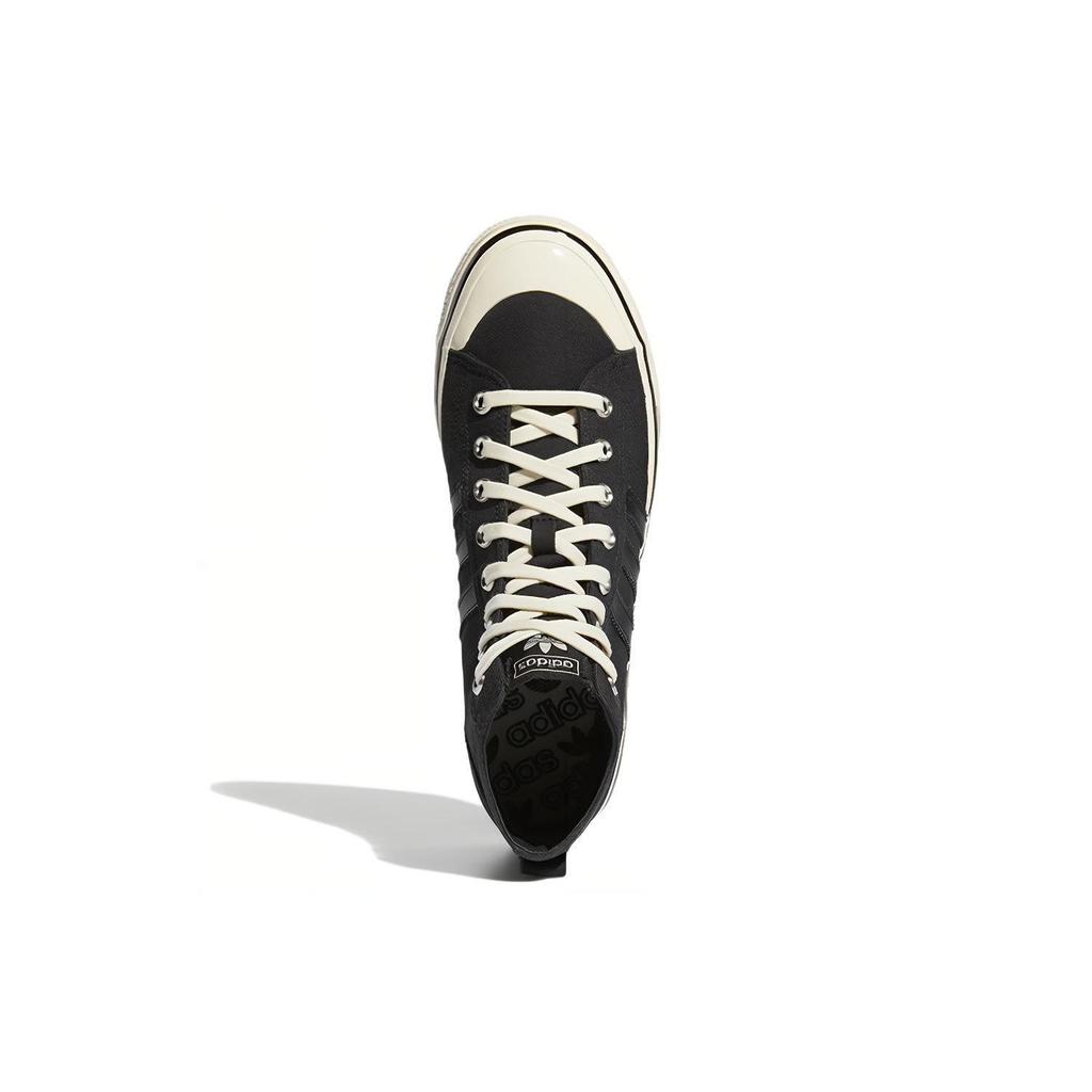 adidas Nizza High RF 74 Black Cream White Men Sneakers Core-Black Gum GX8488