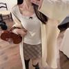 Autumn and Winter German Velvet Slim-fitting Long-sleeved Bottoming Shirt Women's Lace Splicing V-neck T-shirt Pure Desire To Look Thin Bow Top
