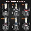 Car Headlight Bulbs 500W 500000LM H7 H4 H1 H8 H11 LED Light H7 H11 H8 LED Fog Auto Lamp 6000K 5570 9005 9006 9012 12V Turbo 24V