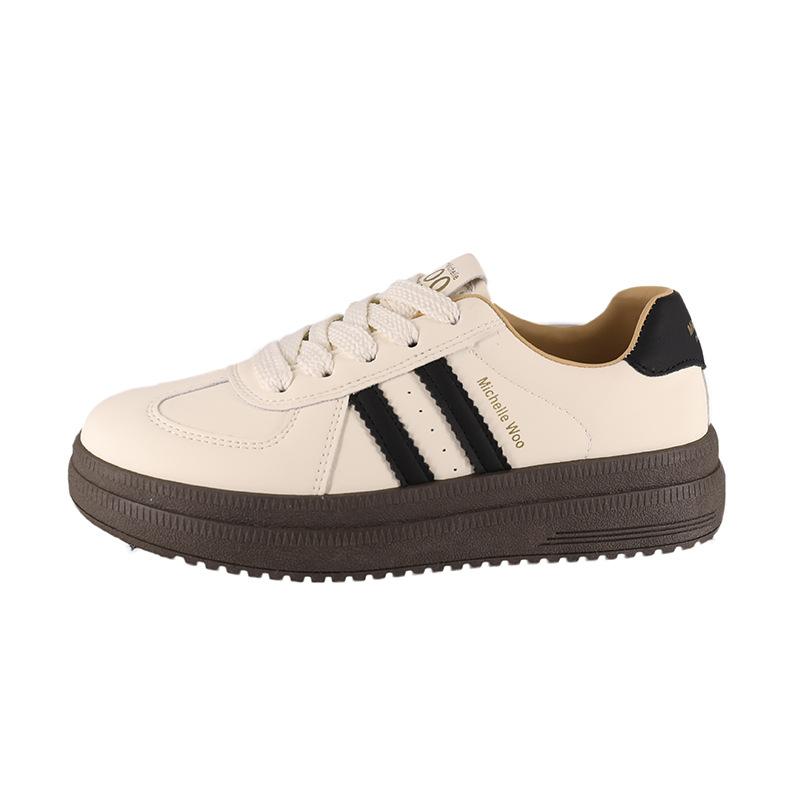 Retro color matching platform German training shoes women's 2025 new fashion versatile comfortable breathable sports and leisure shoes