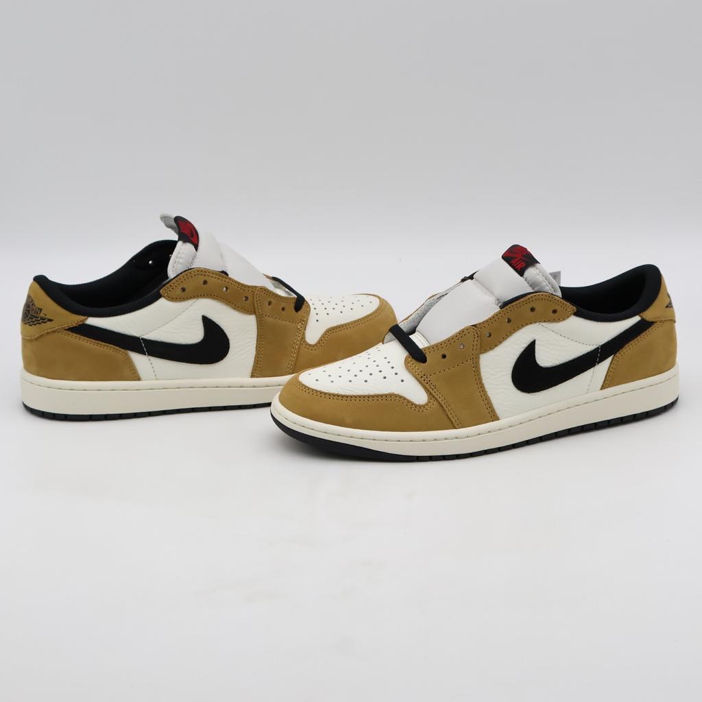 CZ0790-107 Nike Air Jordan 1 Low OG Rookie of the Year Sail and Golden (Men's)
