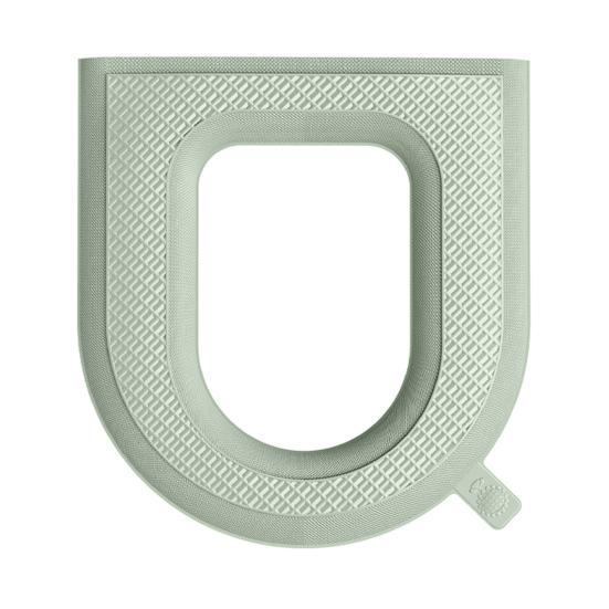 Toilet Seat with Integrated Handle Easy To Clean EVA Waterproof Material Thickened Non-Slip Surface Quick Drying Toilet Seat Pad