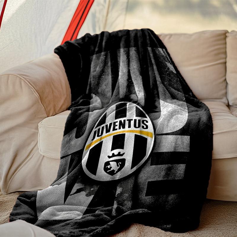 Juventus Football Club Decke Leichte Wohndecke für Sofa, Bett, Auto, Ein herzliches Geschenk für Ihre Familie und Freunde