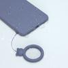 Anti-lost Mobile Phone Pendant Finger Ring Silicone Phone Short Lanyard  Mobile Phone Case
