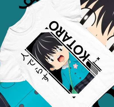 Kotaro vit seul Nouveau T-shirt unisexe, Wa Hitori Gurashi, Yeux d'anime, anime 2022