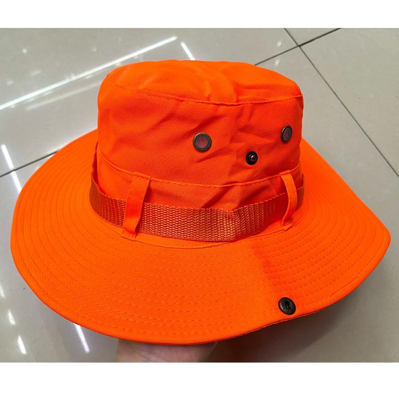 New Summer Fashion Unisex Camouflage Tactical Army Bucket Hats Men Hiking Hunting Panama Cap Outdoor Anti Uv Fisherman Hat