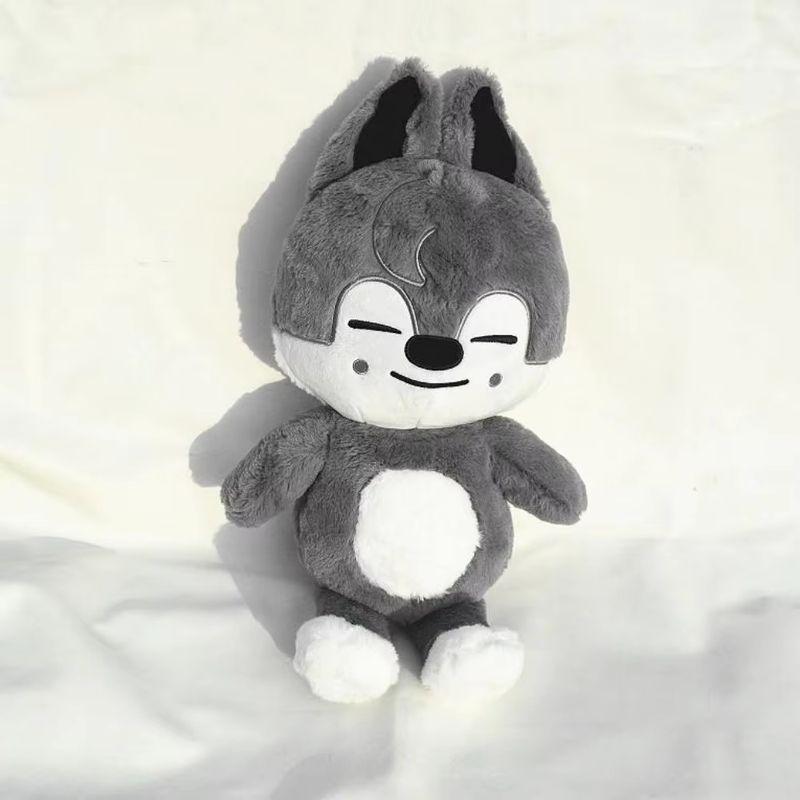 50cm SKZOO Idol Stray Plush Hug Pillow Doll Fans Gift Teddy Style Plush Toy Seoul Fm Week Cloak Doll Magic School For Kids Gift