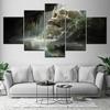Canvas Painting Art Station Skull Cave 5 Pieces Canvas Wall Art Painting Modular Wallpapers Poster Print living room Home Decor
