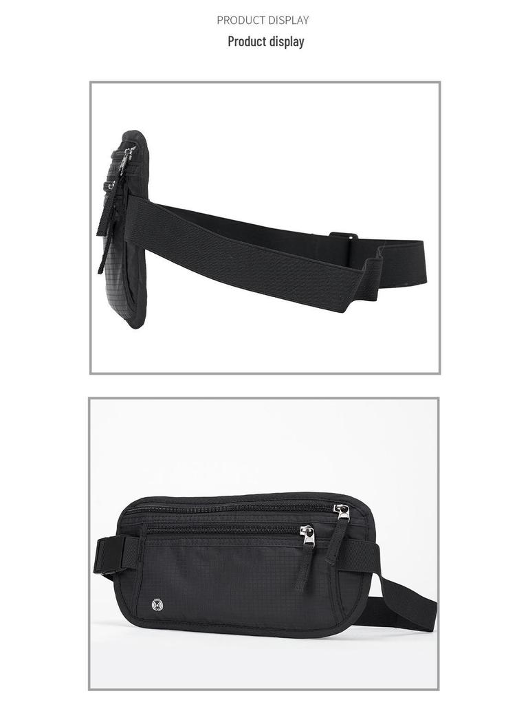 Waterproof Anti-Theft Passport Waist Bag with Phone Storage