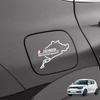 IGNIS Fuel Outlet Cover Sticker, Rear Glass Sticker, Suitable for Car Models Such As
