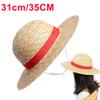 31cm/35CM Anime Strohhut Festivals Party Cosplay Requisiten Sonnenschutzhut Eltern-Kind Sommer Sonne Stroh Strandhut Für Männer Frauen