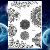 YURAN Women Girl Big Arm Owl Fake Tattoo Temporary Henna India Tatoo Stickers Custom Mandala Flower Black Turtle Tattoos Lace