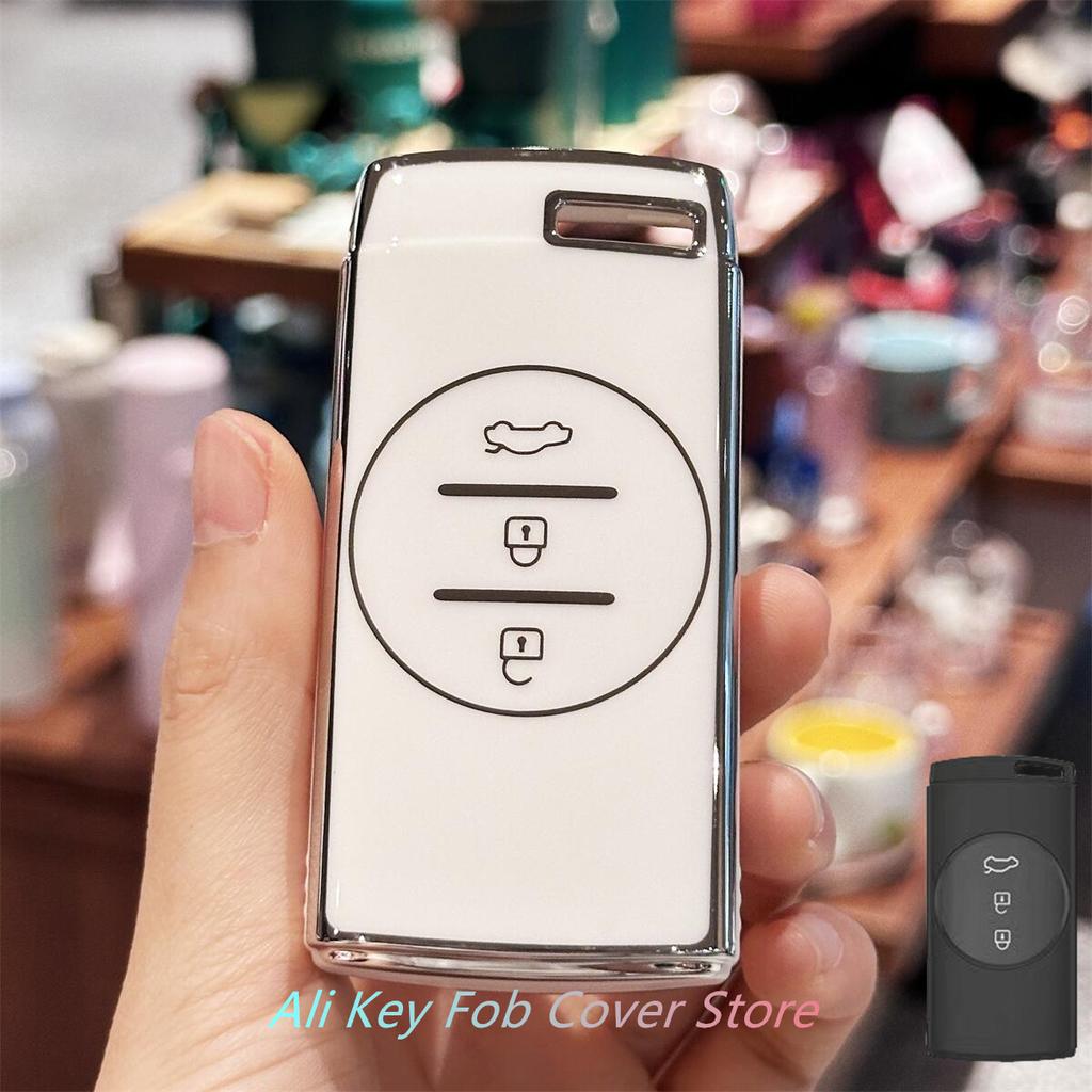 Key Fob Cover Keyring Car Keychain For Chery Tiggo 7 Pro 8 Pro Exeed Tiggo 2 3x Arrizo 5 Pro Gx 5x EQ7 Tiggo 4 Car Accessor