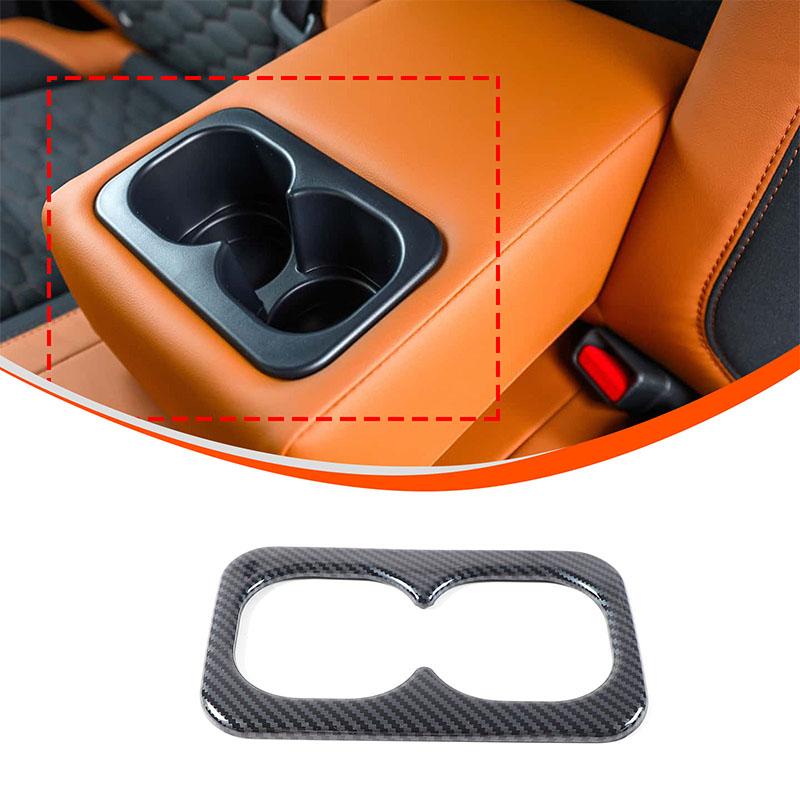ABS Carbon Fibre For Mitsubishi Triton L200  2024 Interior Accessories Window Switch Steering wheel Gear Shift Panel cover