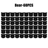 Pet Hair Remover Bear Shape Laundry Ball Washing Machine Lint Catcher Reusable Clothes Sofa Cat Dog Hair Cleaning Sponge