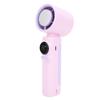 Ice Cooling Handheld Fan USB Rechargeable 1 199 Speeds LED Digital Display Long Battery Life Turbo Fan with Cooling