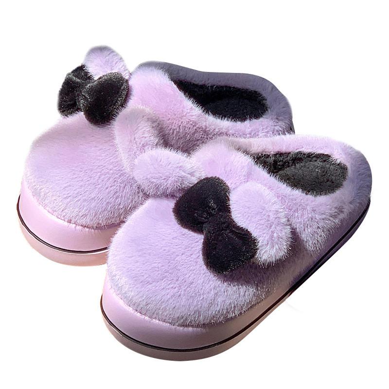 Cute Winter Indoor Slippers For Women With Non Slip Eva Soles And Plush Design For Home Comfort