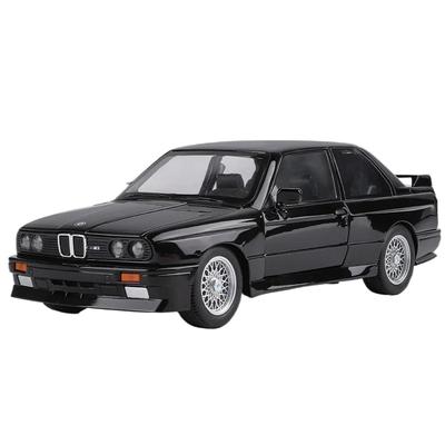 Échelle 1/24 BMW M3 E30 1988 Supercar Modèle en Alliage Voiture de Course Jouet Moulé Sous Pression Métal Moulé Son et Lumière Jouets de Voiture pour Enfants Cadeaux de Véhicule