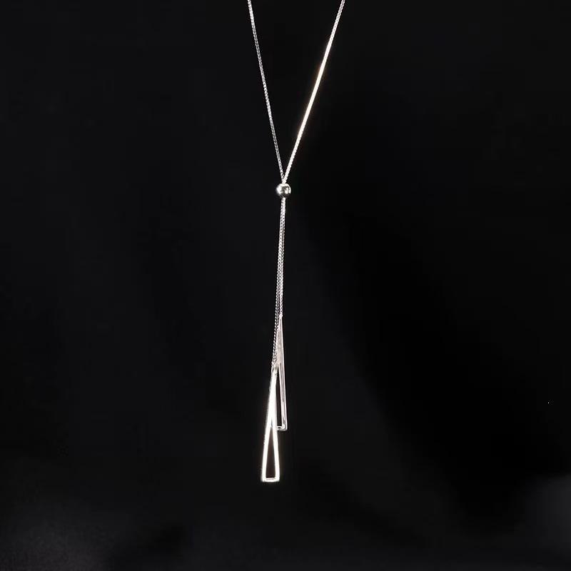 925 Sterling Silver High-End Light Luxury Necklace - Autumn/Winter 2025 Style for Women