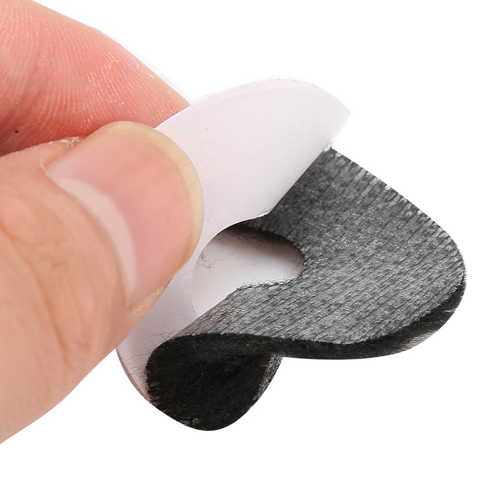 6 ks Falešný černý knír Slavnostní vystoupení Cosplay Umělý vous pro Halloweenskou párty