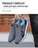 Brand Men's 2025 Summer Lightweight Sports Shoes - Comfortable, Soft Sole, Fashionable, Casual Mesh Design
