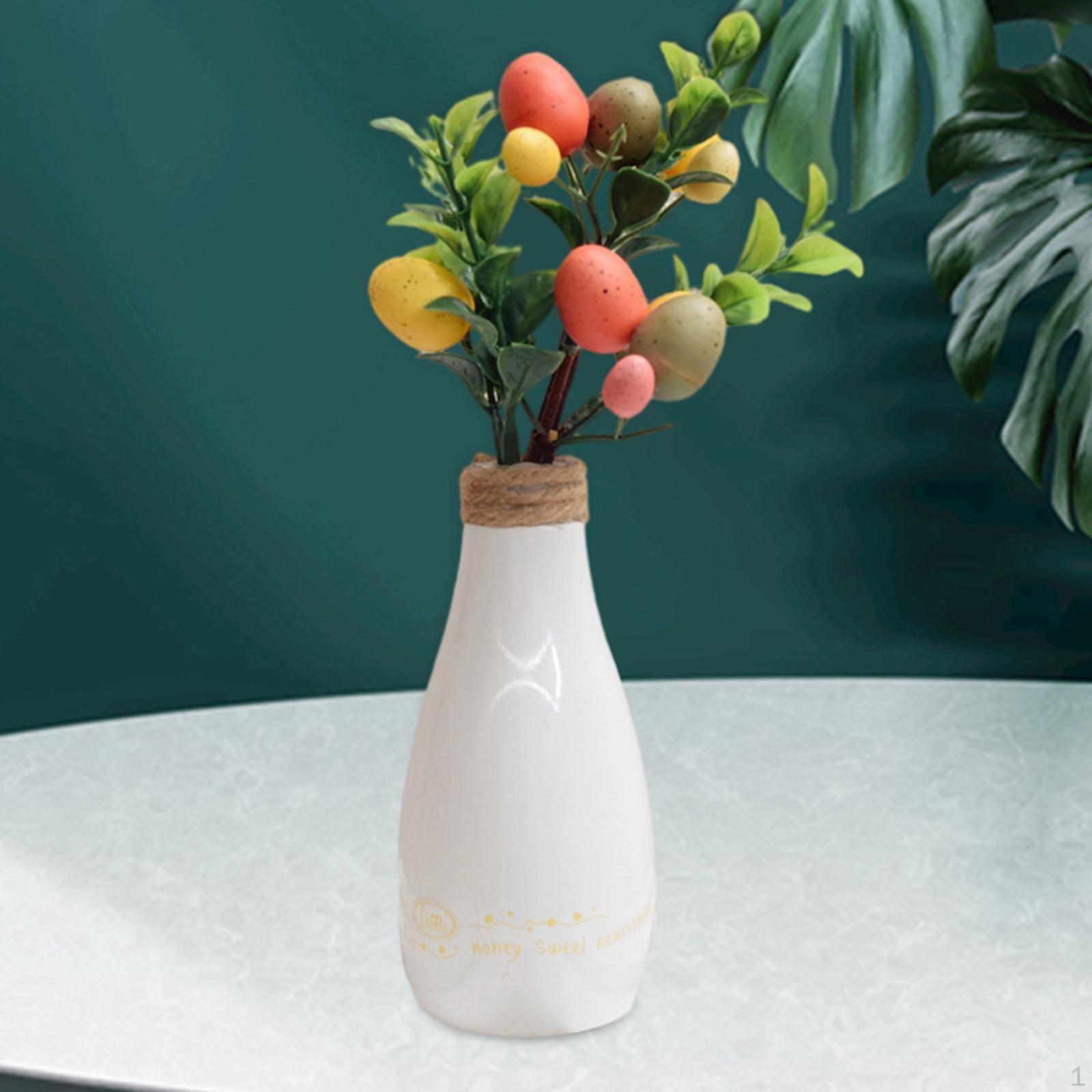 

Creative Artificial Easter Egg Leaf Tree Branch for Festival Door Party Photography Prop C