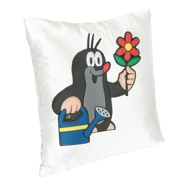 Soft Czech Cartoon Comics Krtek Mole Throw Pillow Case Home Decorative Custom Square Cushion Cover 45x45cm Pillowcover for Sofa