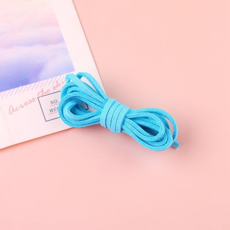 Korean suede rope for DIY jewelry making, 3mm braided wire for bracelets and necklaces. Add a touch of handmade to your accessories!