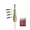 Set de 5 buc. Ciocane cu Mâner de Lemn pentru Sculptură cu Dalta Knife pentru Gravură pe Lemn Unelte DIY