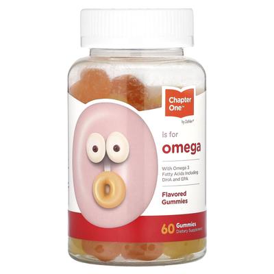 Omega 3, Flavored Gummy Jelly, 60 Gummies
