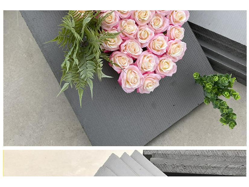 Blomsterformskiva med hög densitet för bröllopsblomsterarrangemang och väggdekorationer