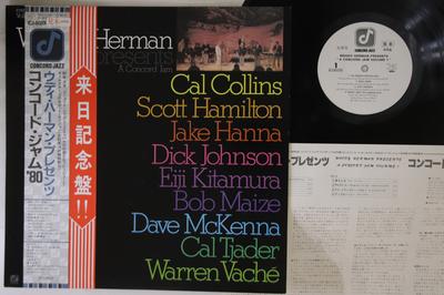 LP Record WOODY HERMAN - Presents A Concord Jam Volume 1 ICJ80200PROMO CONCORD JAZZ 1981 Japan Obi Jazz Used