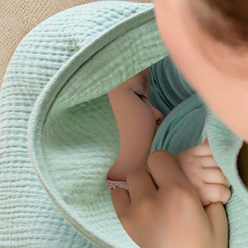 Breastfeeding Cover Gauze Towel Nursing Clothes Cover Towel Go Out To Prevent Exposure To Cover Cloth Feeding Shawl Nursing Towel Multifunctional