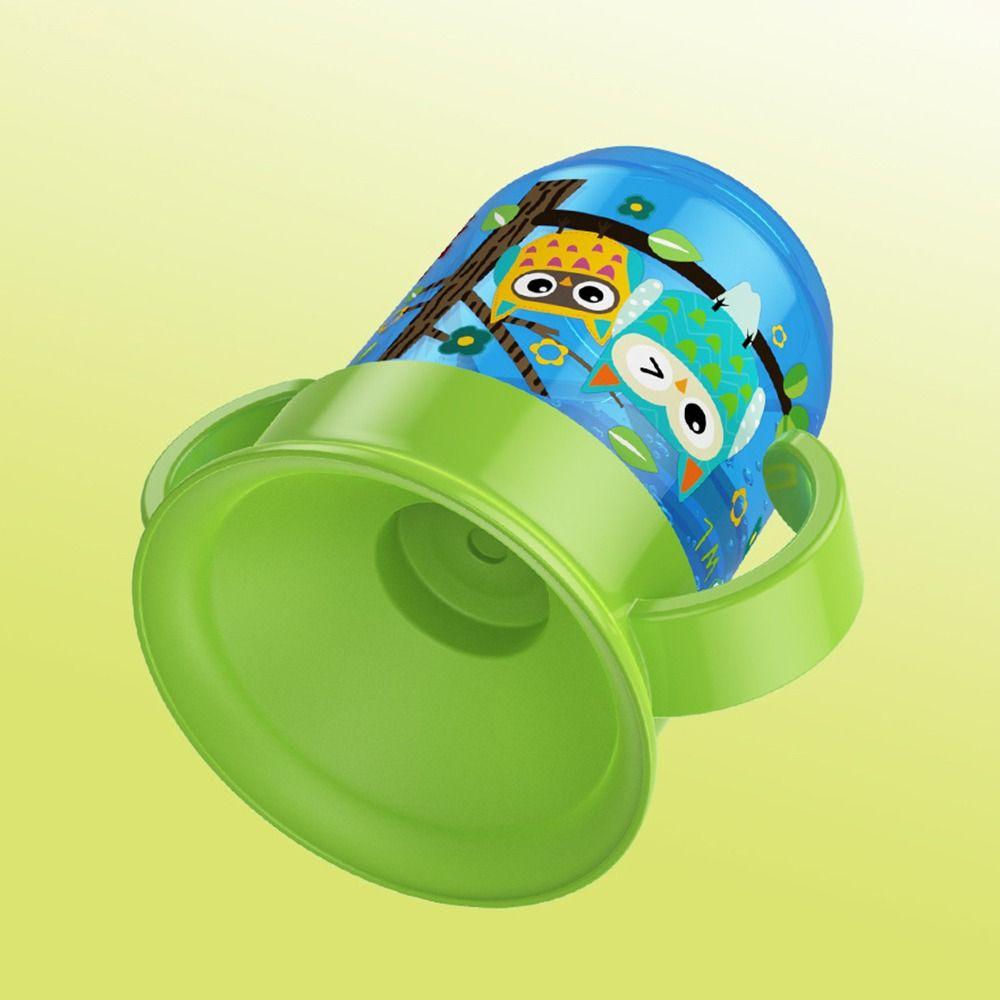 Učící hrníček s dvojitým uchem, bez BPA, krmící hrníček pro miminka, dárkové tréninkové lahvičky na pití