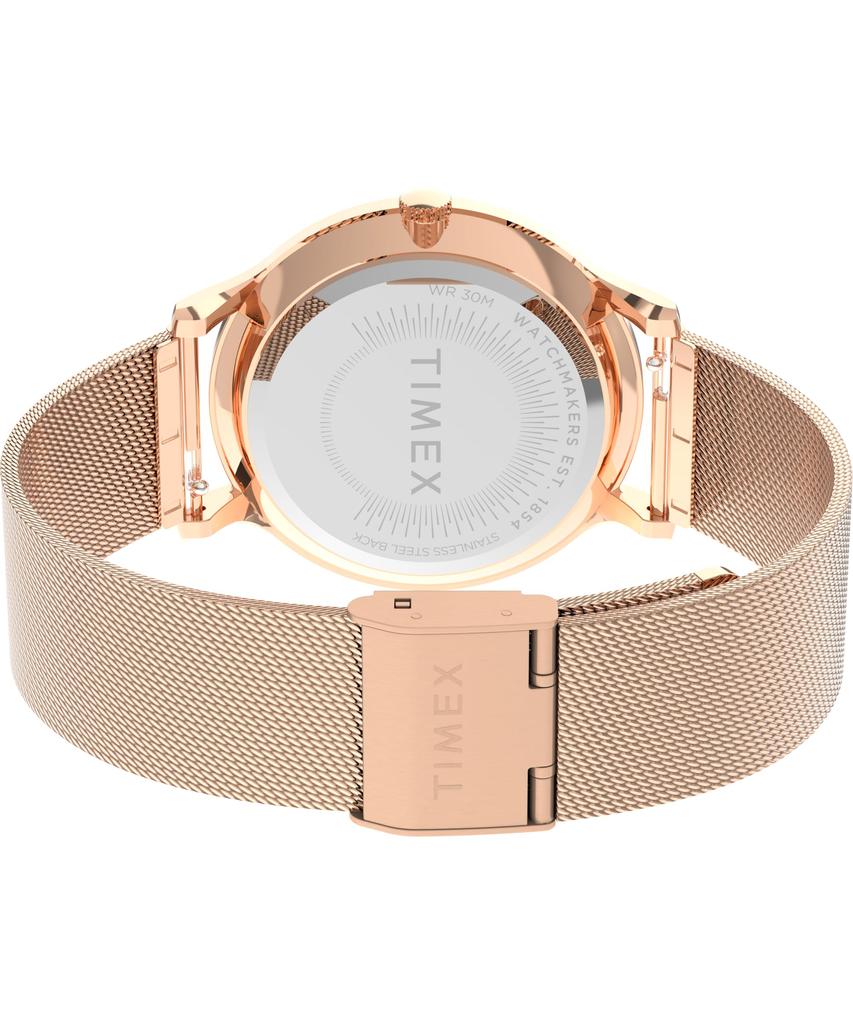 Transcend Watch Quartz 5 ATM Water Resistant Mineral Glass Black Dial TW2W19600 [TIMEX] Women's [Authentic]