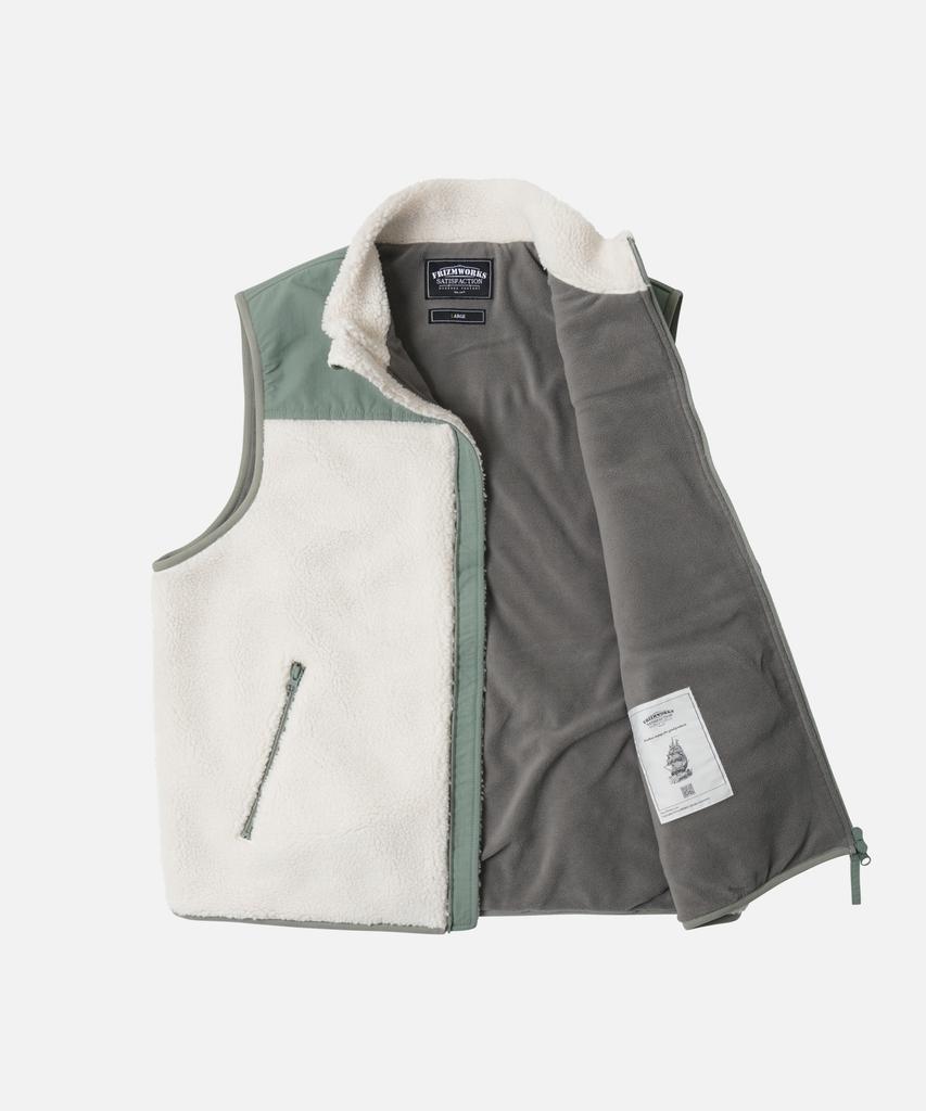 Frizmworks Snug Fleece Vest _ Ivory