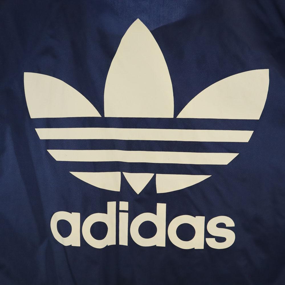 Adidas 80s Descente Made In Japan Vintage Back Trefoil Logo Long Sleeve Parker Kid's Used